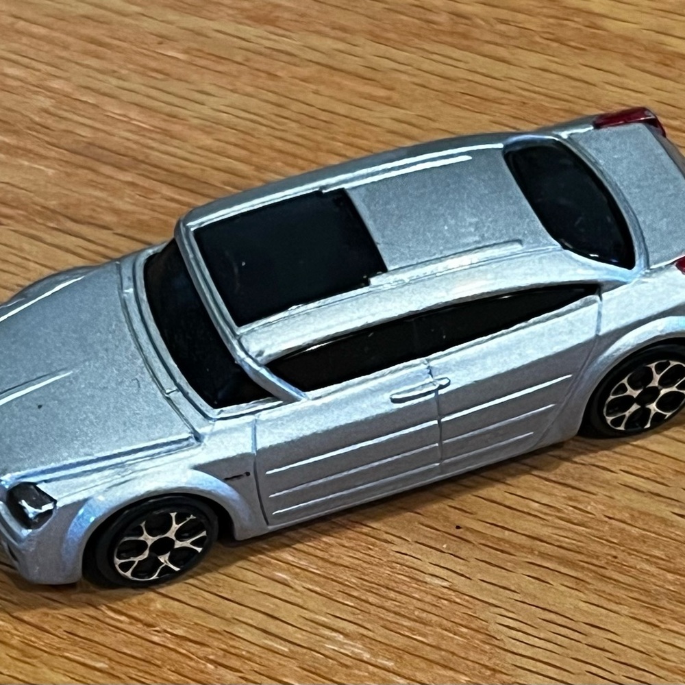 Sleek Silver Toy Car for Kids